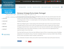 Tablet Screenshot of pestanaporto.com